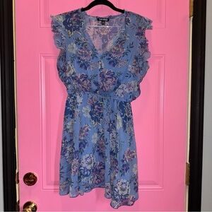 Steve Madden Blue Floral Dress